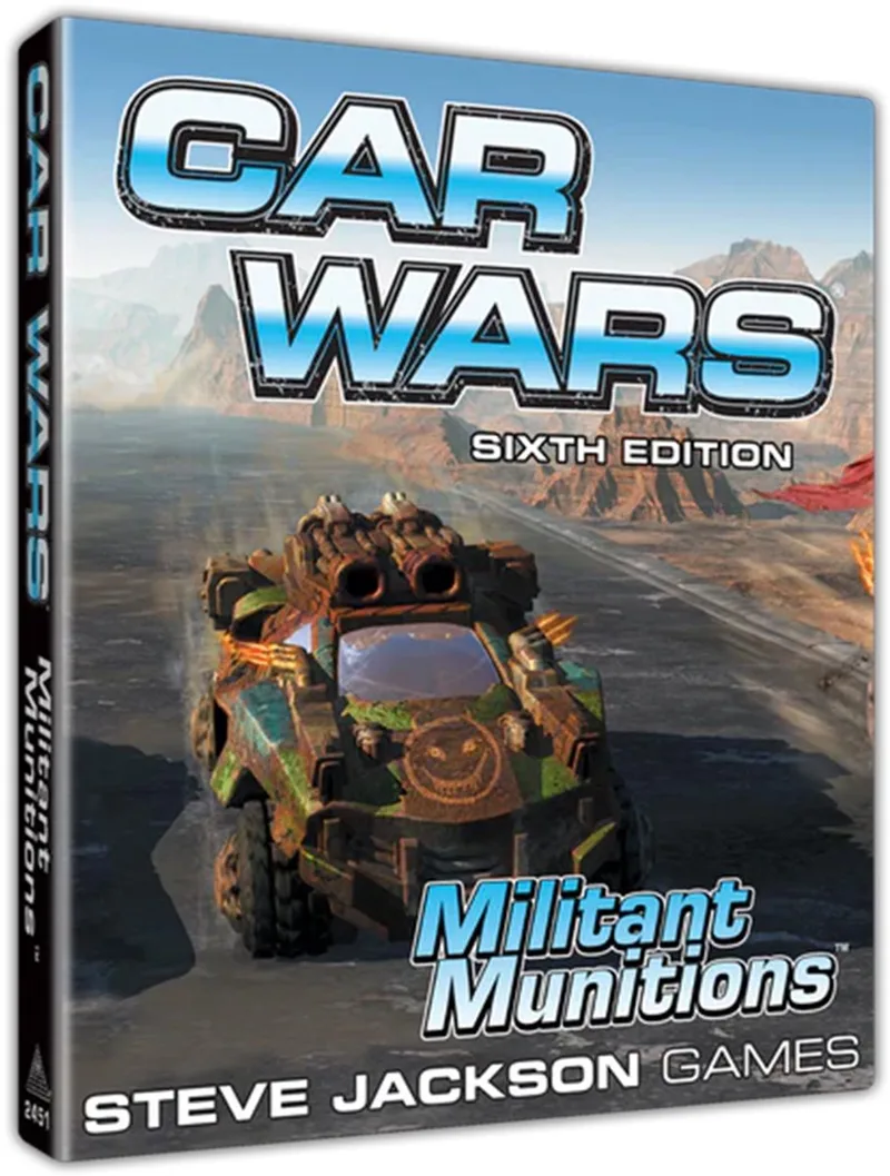 Car Wars: Militant Munitions - Uitbreiding - Bordspel - Engels - Steve Jackson Games van Steve Jackson Games – doos