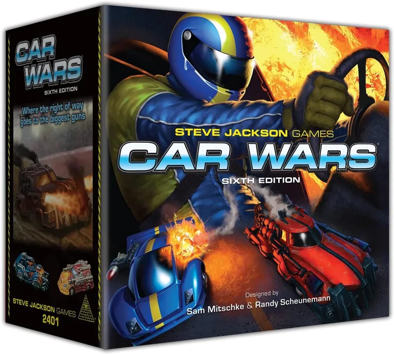 Car Wars: Sixth Edition - Core Set fra Steve Jackson Games – æske
