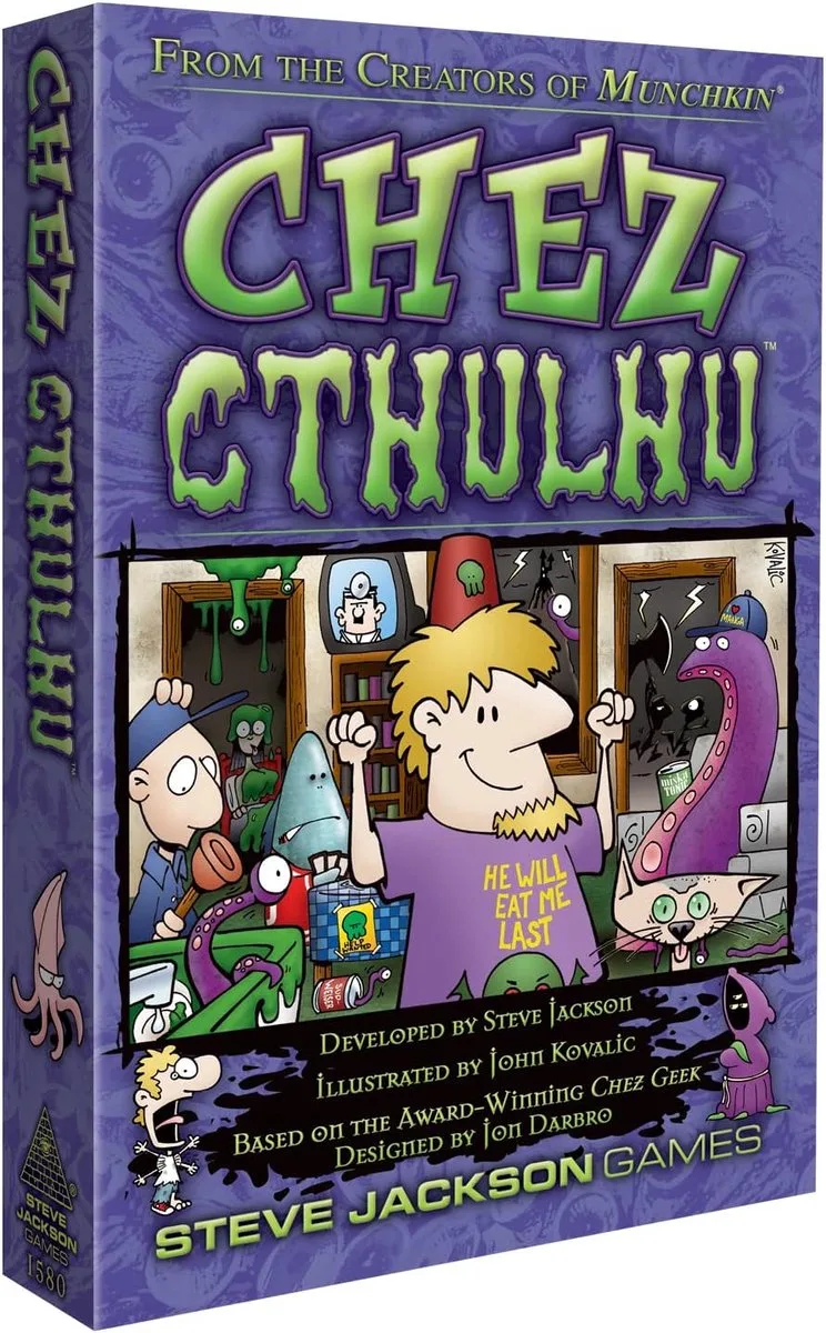 Chez Cthulhu - 2nd Edition - Kaartspel - Engelstalig - Steve Jackson Games van Steve Jackson Games – doos