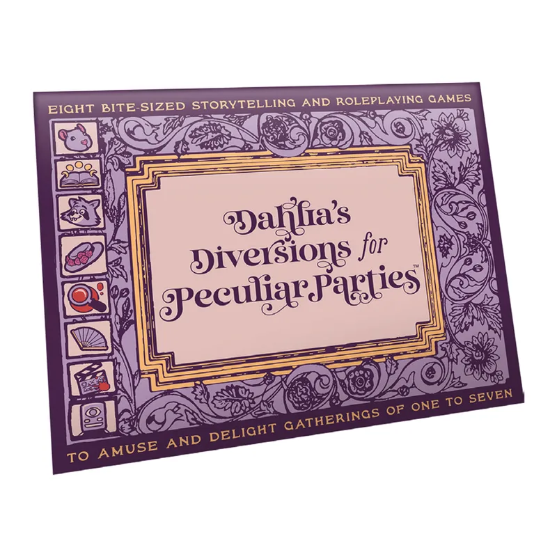 Dahlia's Diversions for Peculiar Parties from Steve Jackson Games – box