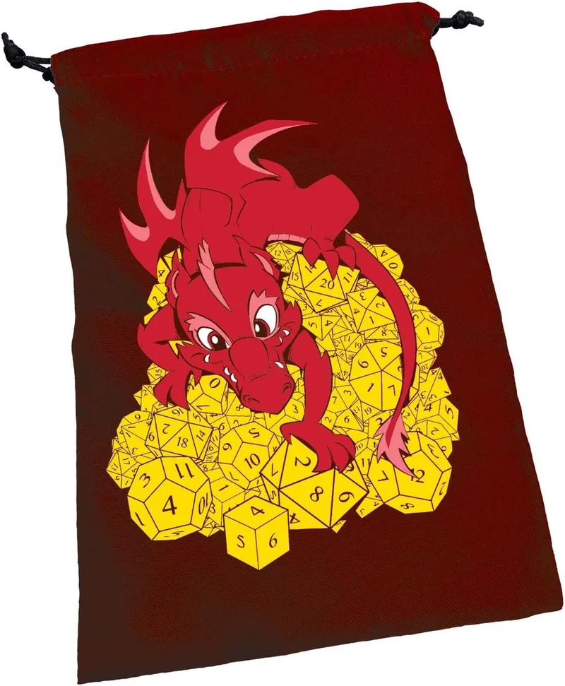 Deluxe Dice Bag - Dice Dragon - Steve Jackson Games von Steve Jackson Games, Ausgabe Multicolor – Schachtel