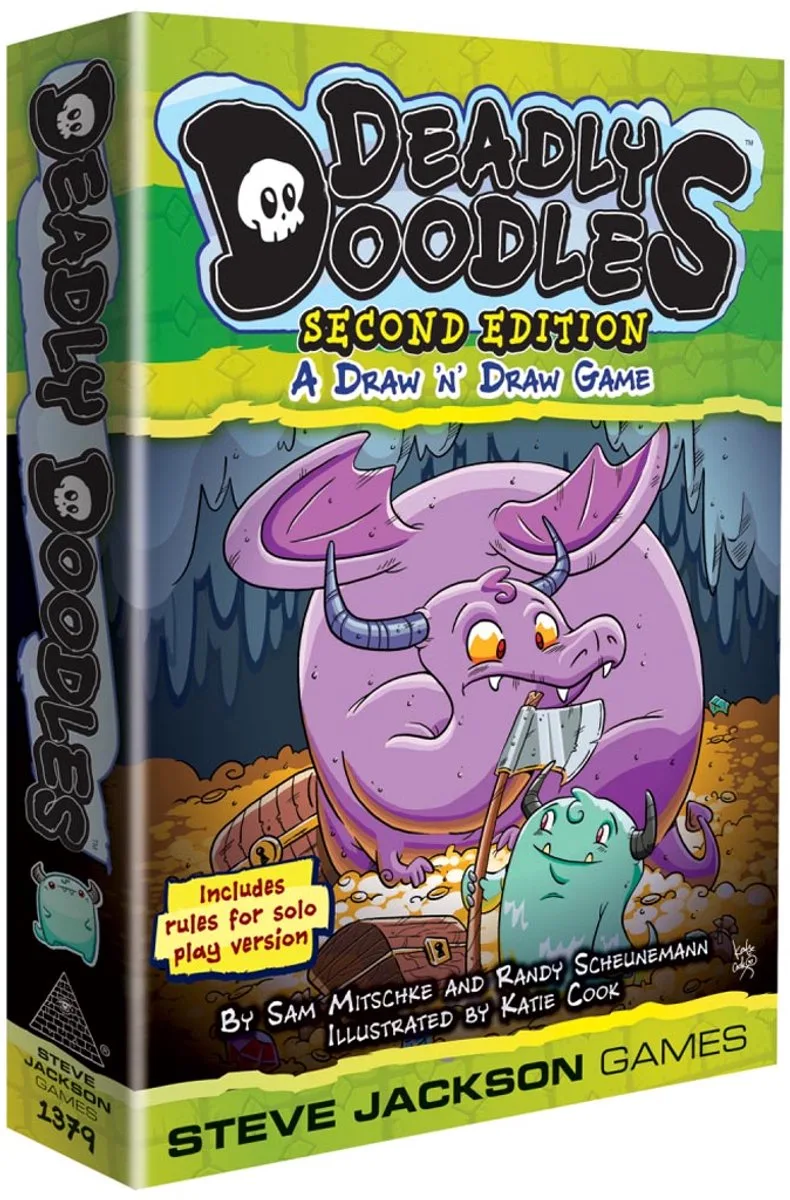 Doodle Dungeon Quest - Bordspel - Engels von Steve Jackson Games – Schachtel