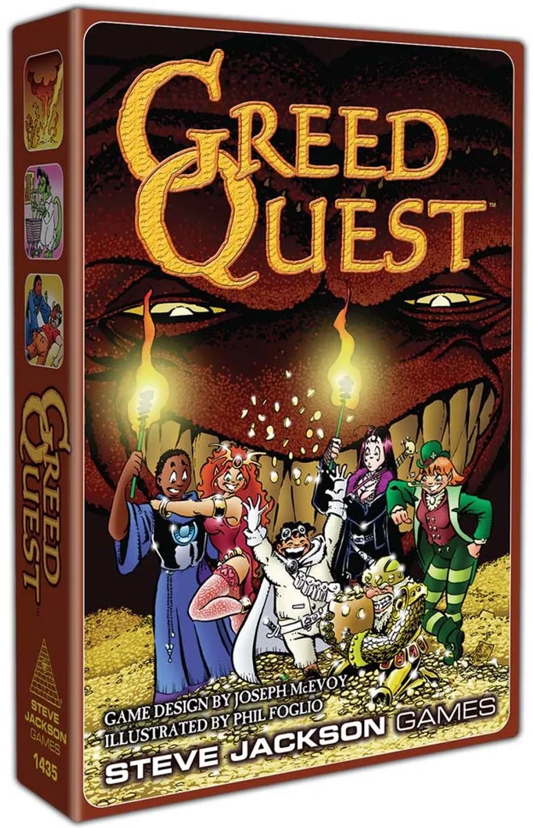 GreedQuest - Kaartspel - Engelstalig - Steve Jackson Games van Steve Jackson Games – doos