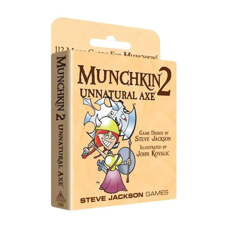 Munchkin 2 Unnatural Axe from Steve Jackson Games – box