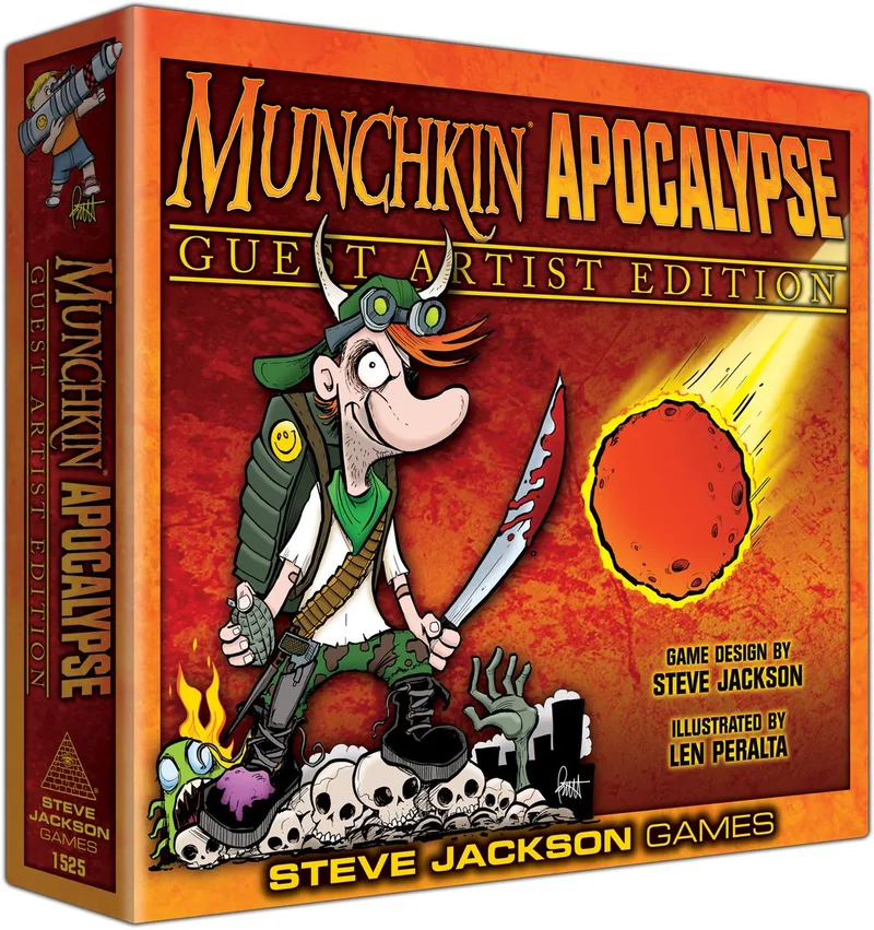 Munchkin Apocalypse - Guest Artist Edition - Engelstalig - Kaartspel - Steve Jackson Games von Steve Jackson Games – Schachtel