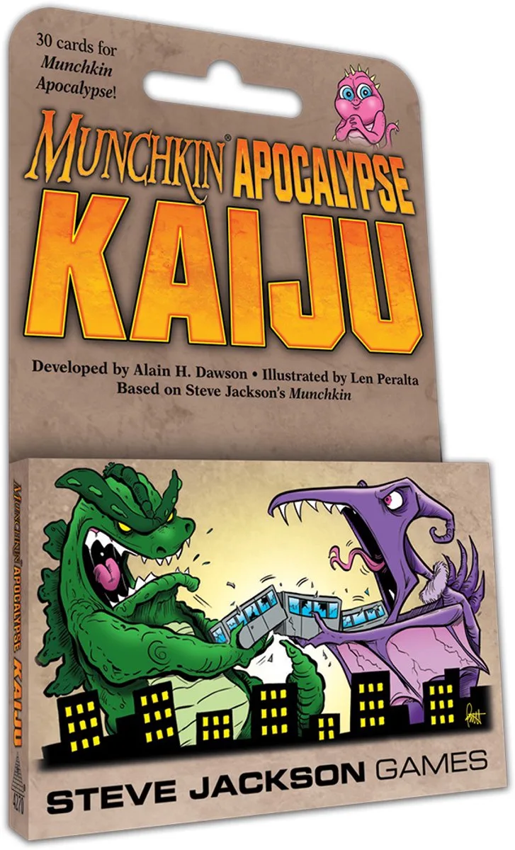 Munchkin Apocalypse Kaiju - Uitbreiding - Engelstalig - Steve Jackson Games von Steve Jackson Games – Schachtel