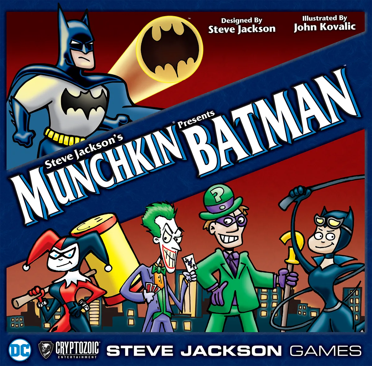 Munchkin Batman (ENG) from Steve Jackson Games – box