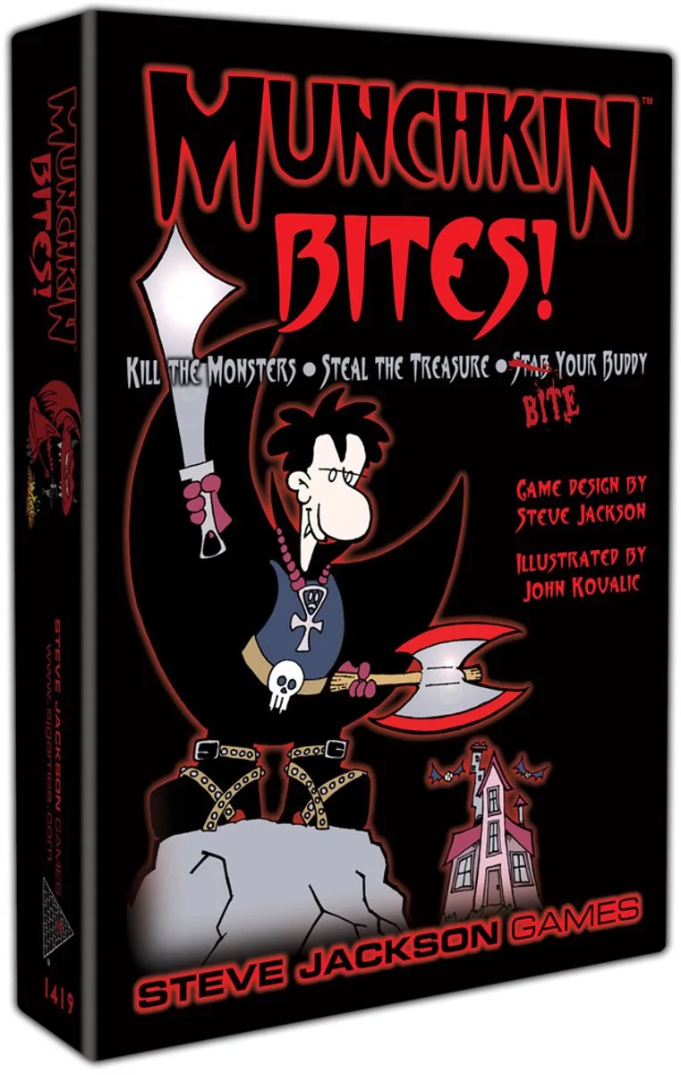 Munchkin Bites van Steve Jackson Games – doos