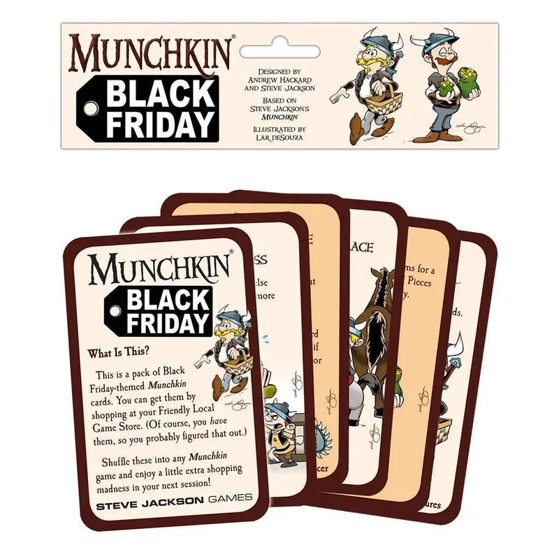 Munchkin Black Friday fra Steve Jackson Games – æske