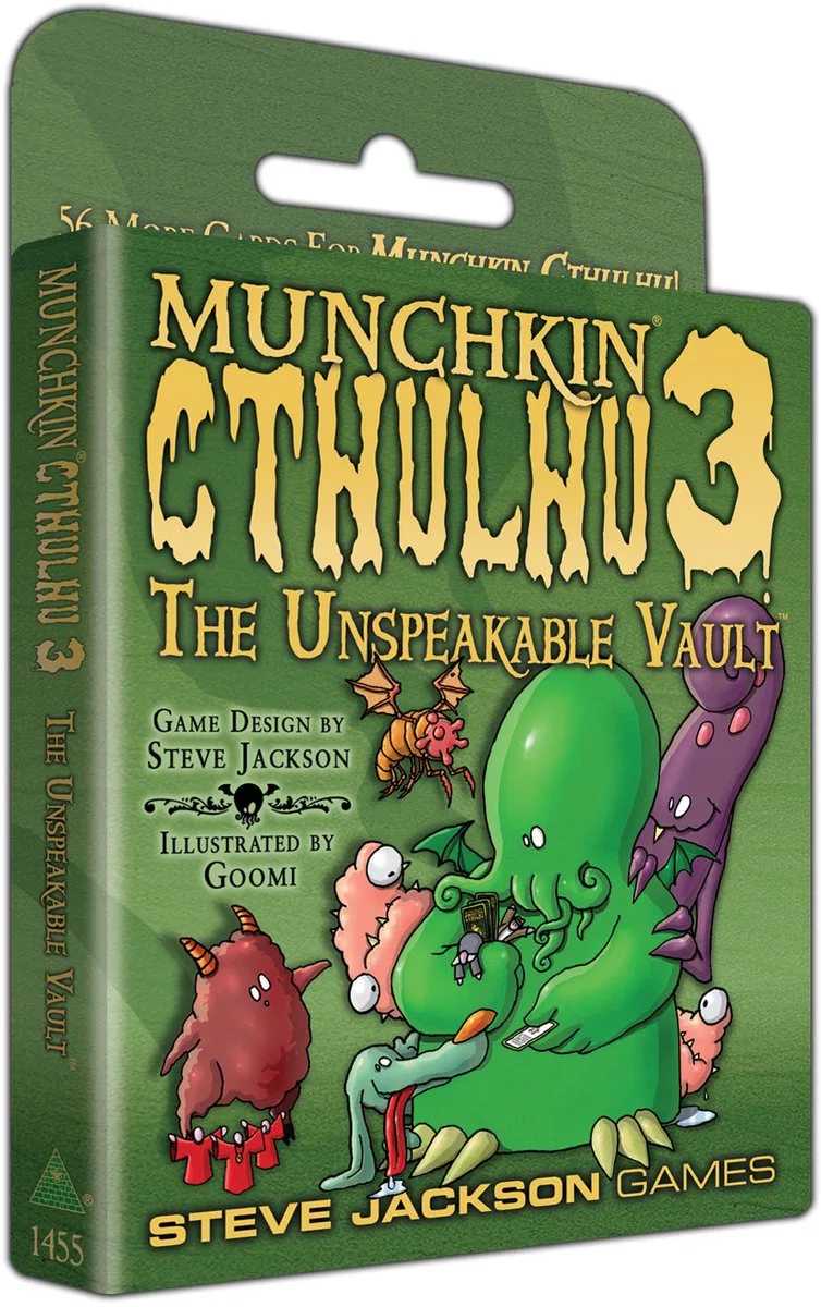 Munchkin Cthulhu 3: The Unspeakable Vault from Steve Jackson Games – box