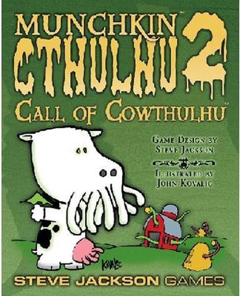 Munchkin Cthulhu Expansion 2: Call Of Cowthulhu van Steve Jackson Games – doos