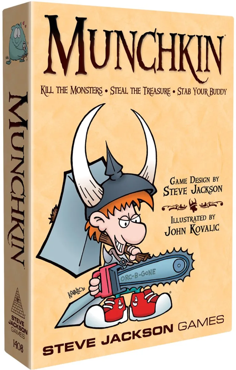 Munchkin - Engelstalig Kaartspel van Steve Jackson Games – doos
