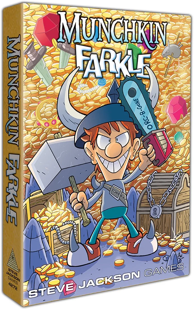 Munchkin Farkle - Kaartspel - Engelstalig - Steve Jackson Games van Steve Jackson Games – doos