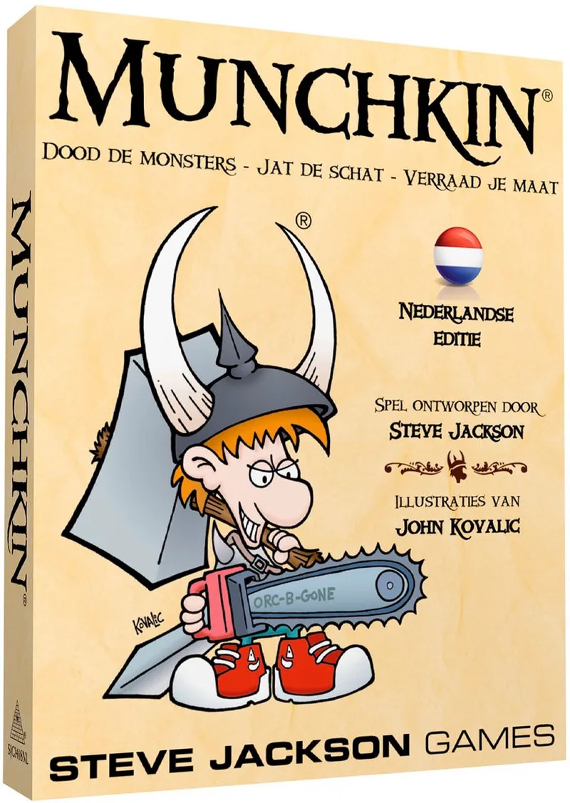 Munchkin - Kaartspel van Steve Jackson Games – doos