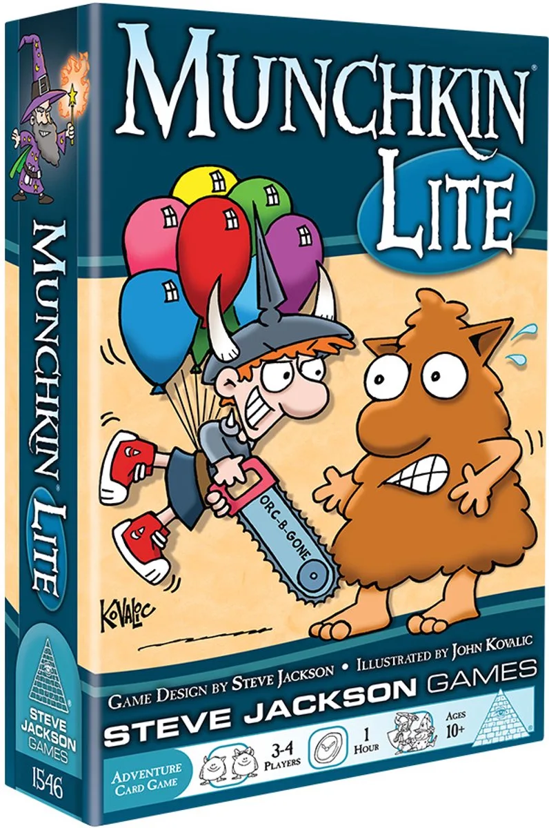 Munchkin Lite - Kaartspel - Engelstalig - Steve Jackson Games von Steve Jackson Games – Schachtel