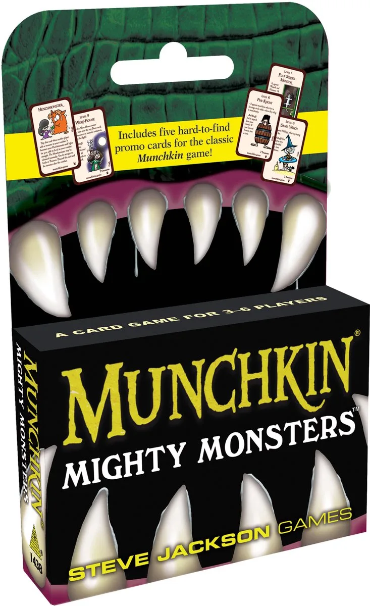 Munchkin Mighty Monsters - Kaartspel - Engelstalig - Steve Jackson Games van Steve Jackson Games – doos