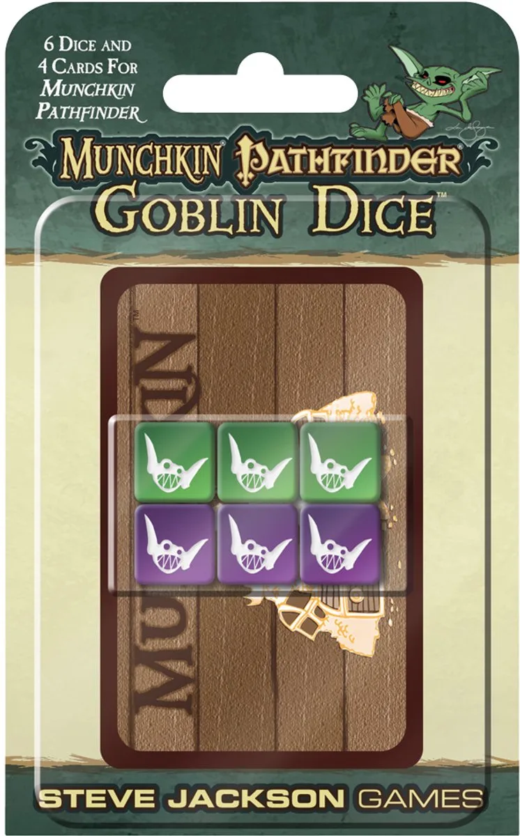 Munchkin Pathfinder Goblin Dice - Uitbreiding - Engelstalig - Steve Jackson Games von Steve Jackson Games – Schachtel