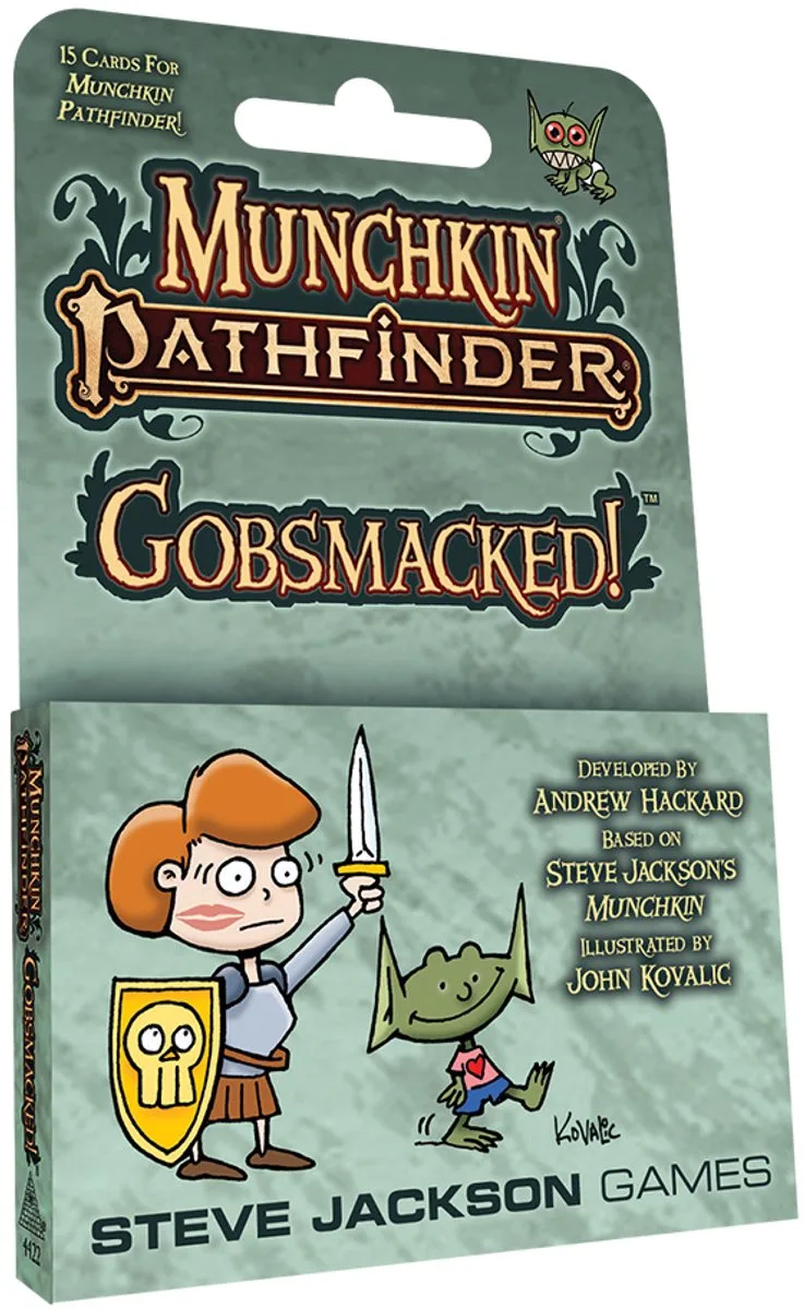 Munchkin Pathfinder: Gobsmacked! - Uitbreiding - Engelstalig - Steve Jackson Games von Steve Jackson Games – Schachtel