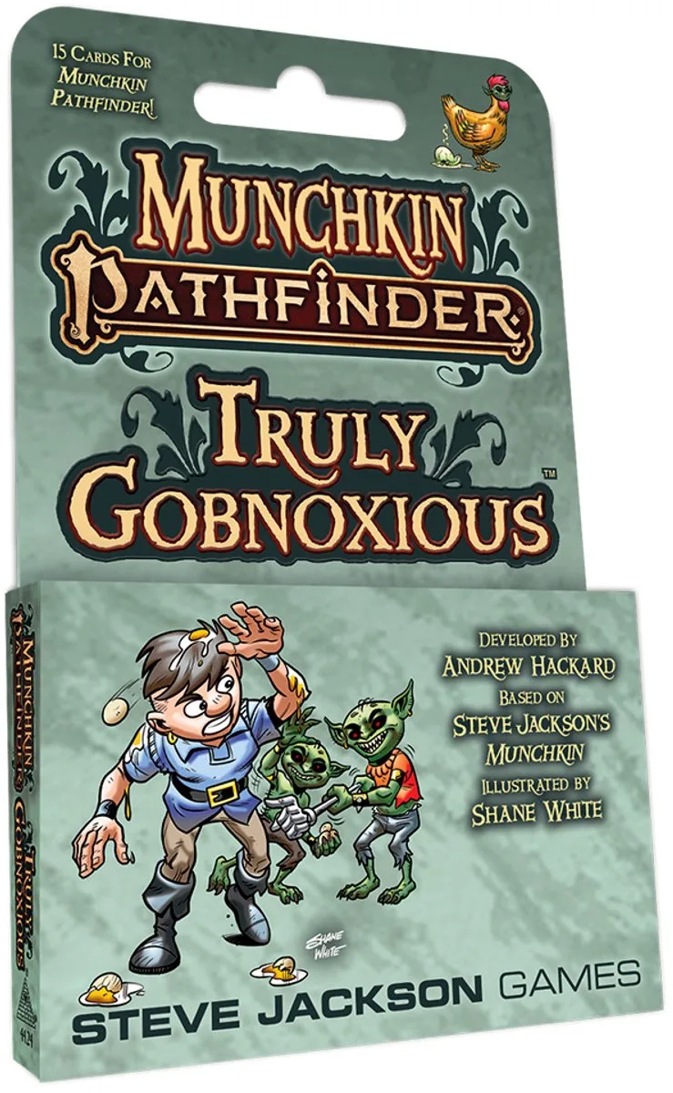 Munchkin Pathfinder: Truly Gobnoxious - Uitbreiding - Engelstalig - Steve Jackson Games von Steve Jackson Games – Schachtel