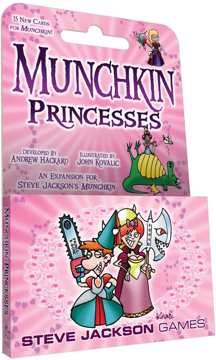 Munchkin Princesses - Uitbreiding - Engels - Steve Jackson Games von Steve Jackson Games – Schachtel