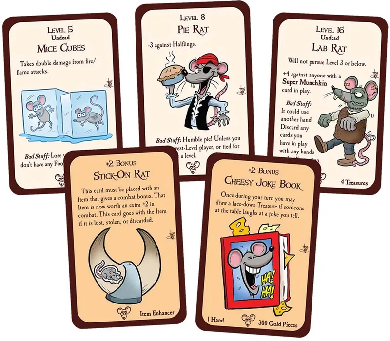 Munchkin Rats - Uitbreiding - Engelstalig - Steve Jackson Games van Steve Jackson Games – doos