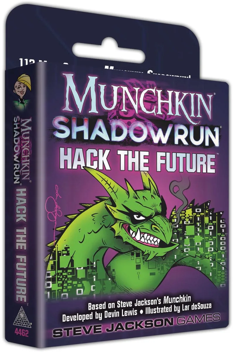 Munchkin: Shadowrun - Hack The Future - Uitbreiding - Kaartspel - Engels de Steve Jackson Games – boîte