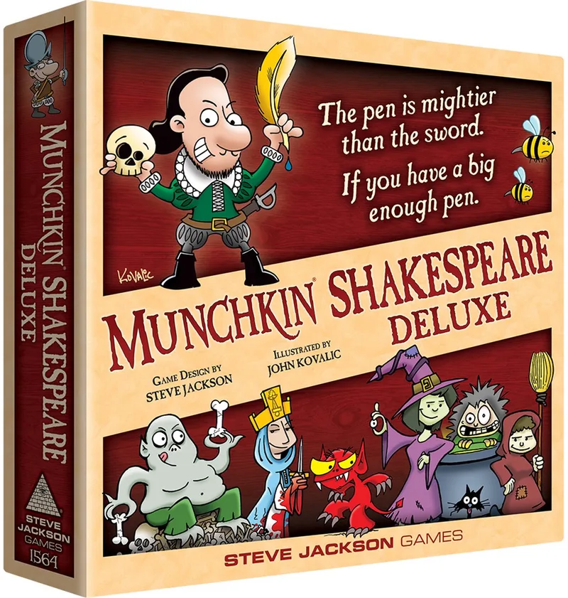 Munchkin Shakespeare Deluxe - Kaartspel - Engelstalig - Steve Jackson Games van Steve Jackson Games – doos