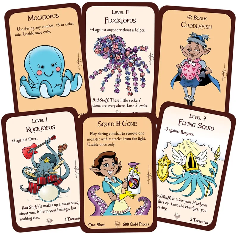 Munchkin Squids - Uitbreiding - Engelstalig - Steve Jackson Games von Steve Jackson Games – Schachtel