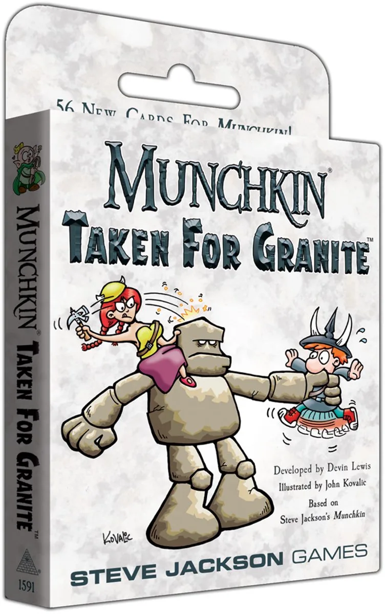 Munchkin: Taken for Granite - Uitbreiding - Engels - Steve Jackson Games from Steve Jackson Games – box