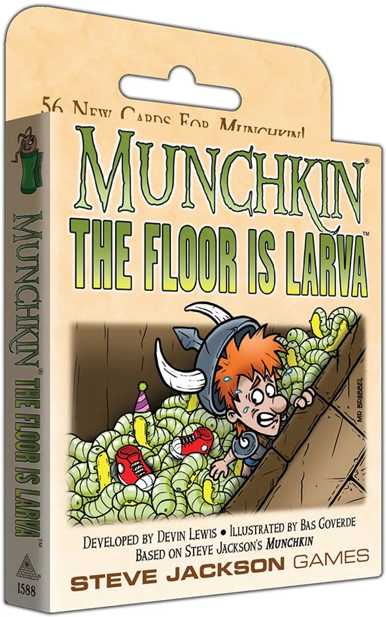 Munchkin The Floor Is Larva - Uitbreiding - Engelstalig - Steve Jackson Games von Steve Jackson Games – Schachtel