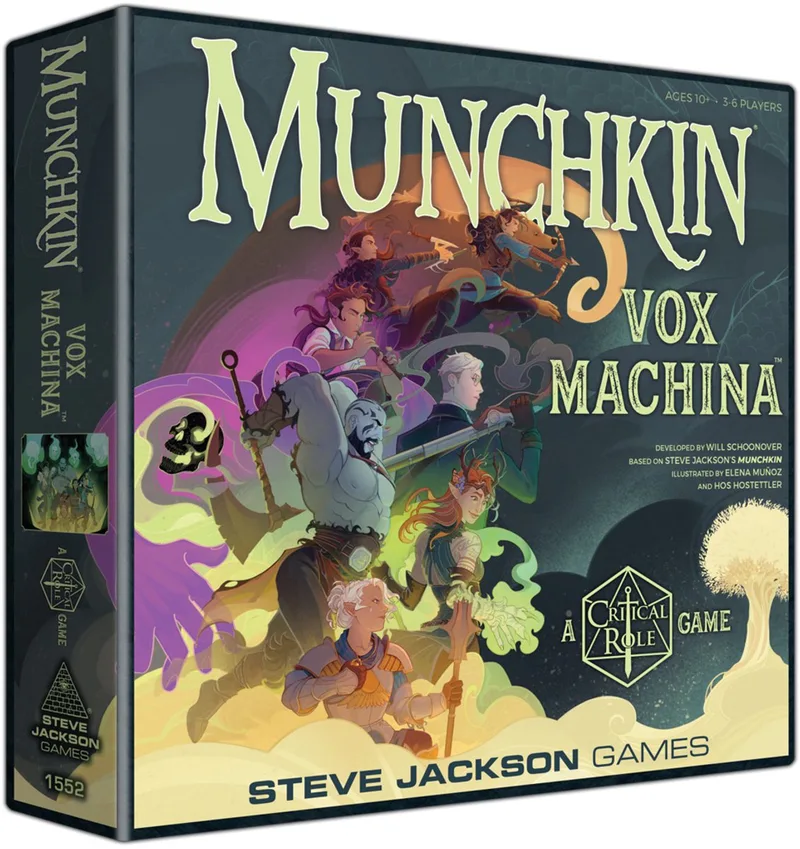Munchkin Vox Machina - kaartspel - Engels from Steve Jackson Games – box