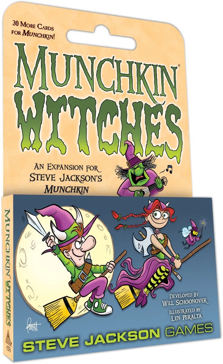 Munchkin Witches - Uitbreiding - Engelstalig - Steve Jackson Games von Steve Jackson Games – Schachtel