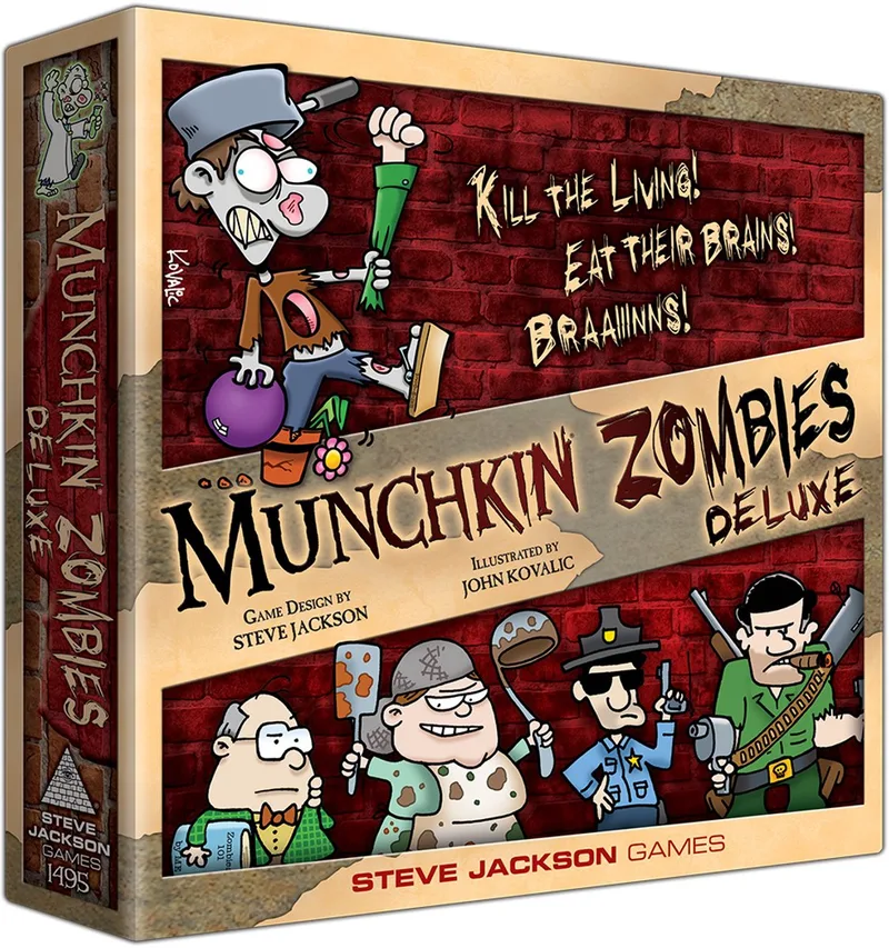Munchkin Zombies Deluxe from Steve Jackson Games – box
