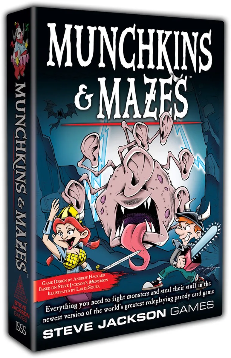 Munchkins and Mazes - Kaartspel - Engelstalig - Steve Jackson Games van Steve Jackson Games – doos
