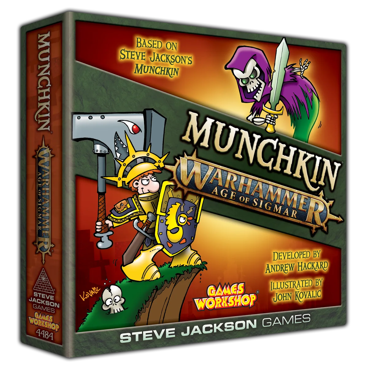 Munckin: Warhammer Age of Sigmar (ENG) van Steve Jackson Games – doos