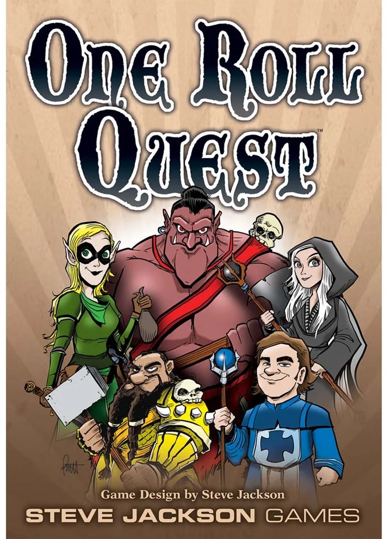 One Roll Quest - 2nd Edition - Kaartspel - Engelstalig - Steve Jackson Games von Steve Jackson Games – Schachtel