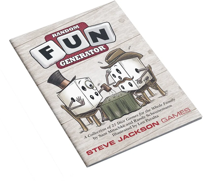 RFG A Collection of Dice Games - Dobbelspel - Engelstalig - Steve Jackson Games from Steve Jackson Games, Multicolor edition – box