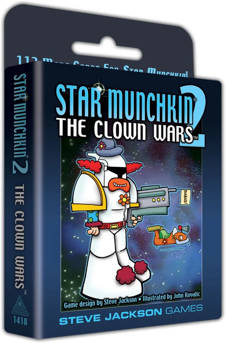 Star Munchkin 2 Clown Wars - Uitbreiding - Engelstalig - Steve Jackson Games von Steve Jackson Games – Schachtel