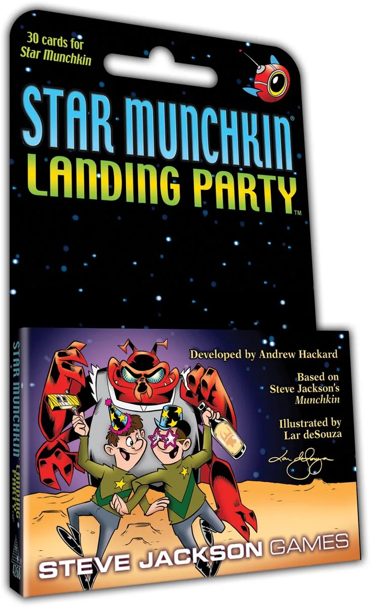 Star Munchkin Landing Party - Uitbreiding - Engelstalig - Steve Jackson Games van Steve Jackson Games – doos
