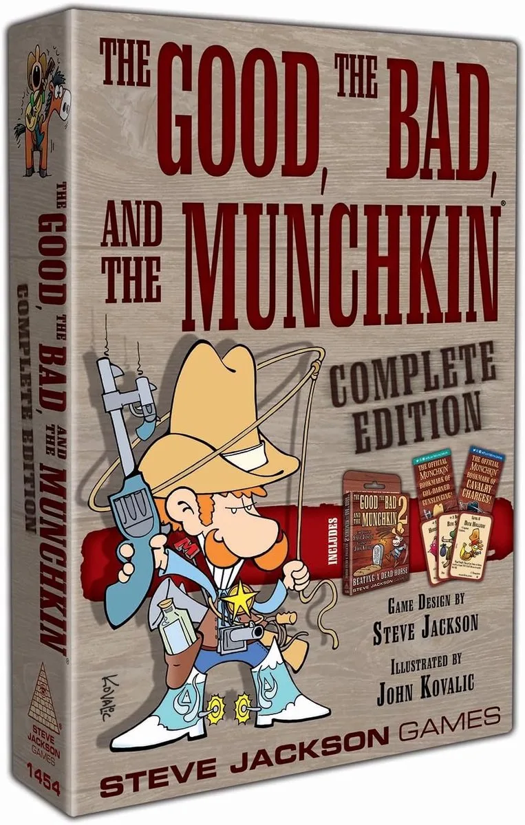 The Good, The Bad, The Munchkin - Complete Edition - Kaartspel - Engelstalig - Steve Jackson Games von Steve Jackson Games – Schachtel
