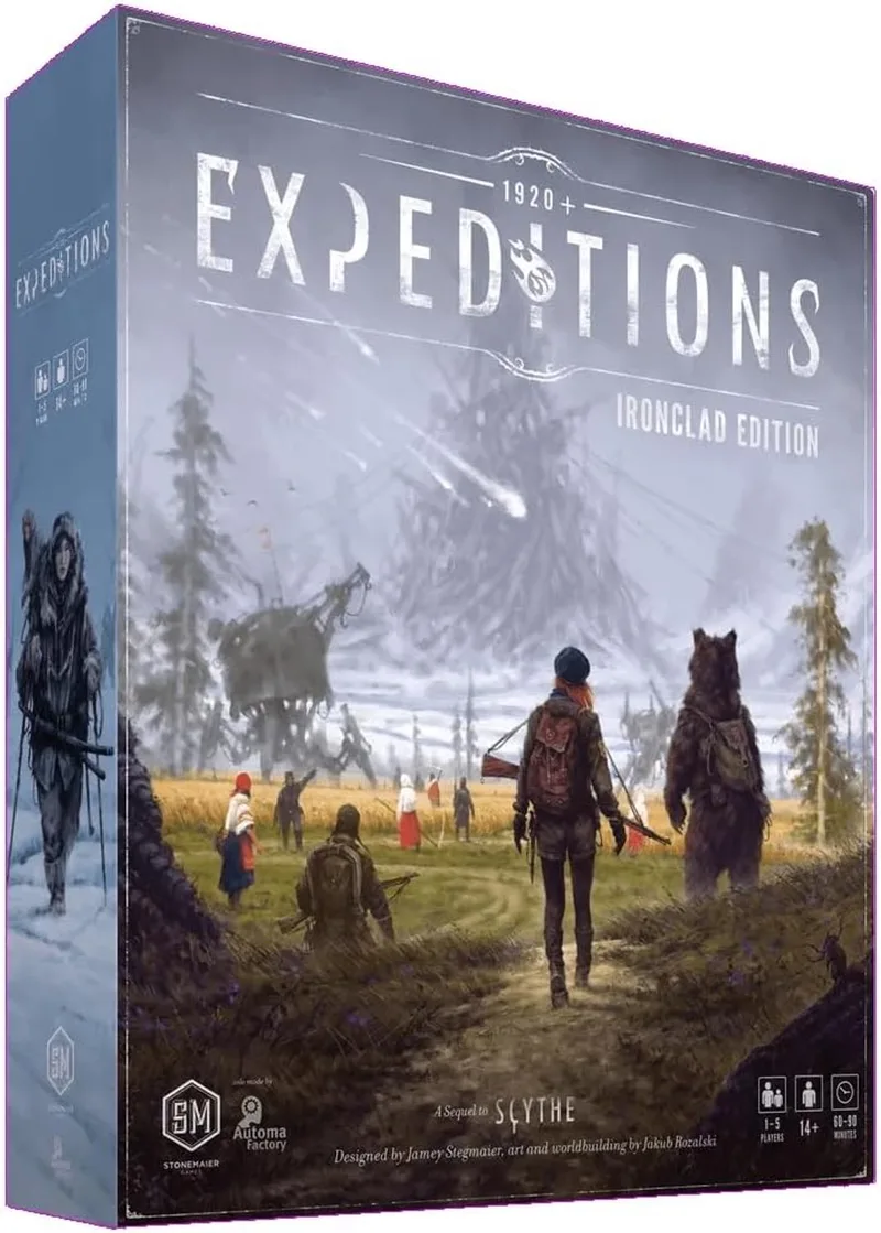 Expedities Bordspel: IJzersterke Editie - Strategisch Avontuur van Stonemaier Games – doos