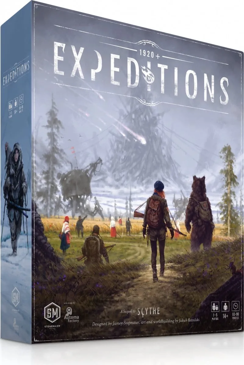 Expeditions - Bordspel (ENG) de Stonemaier Games – boîte