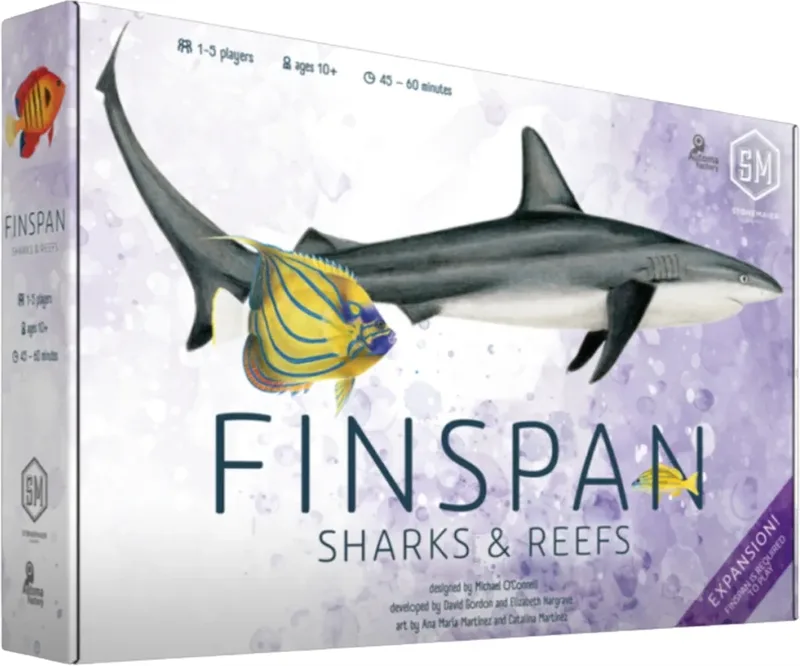 Finspan: Sharks & Reefs from Stonemaier Games – box