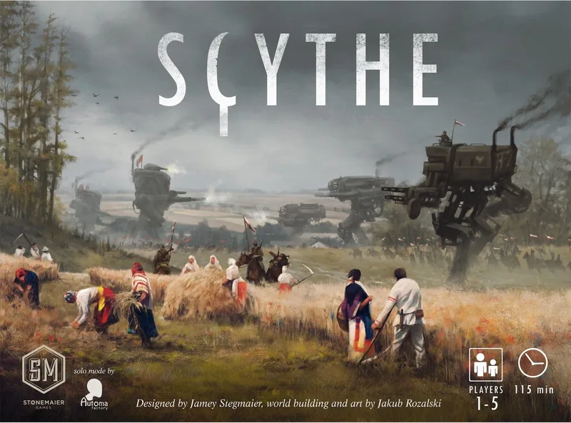 Scythe - Bordspel - Engelstalig fra Stonemaier Games – æske
