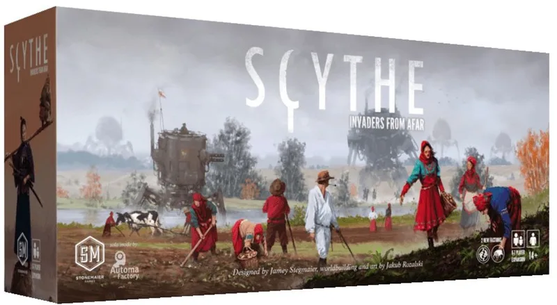 Scythe Invaders from Afar - Engelstalig from Stonemaier Games – box
