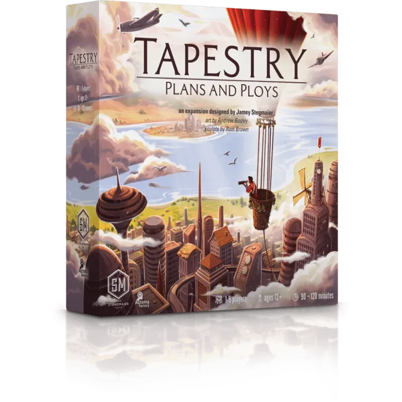 Tapestry Plans and Ploys van Stonemaier Games – doos