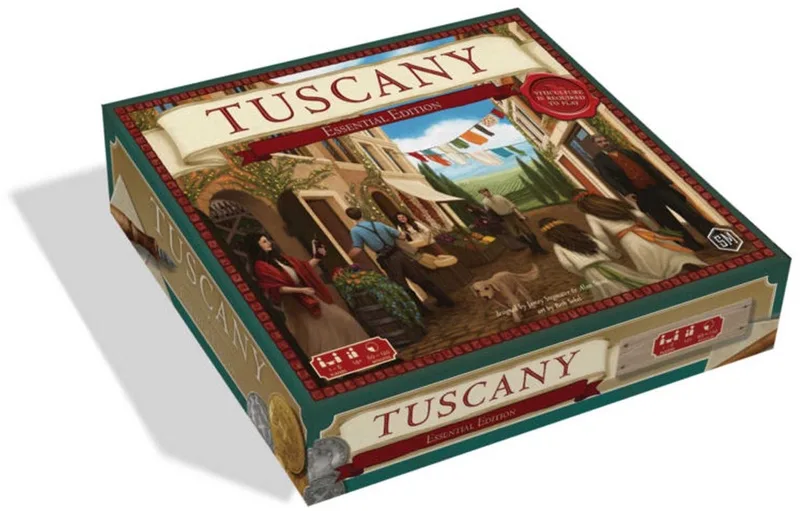 Tuscany Essential Edition - EN fra Stonemaier Games – æske