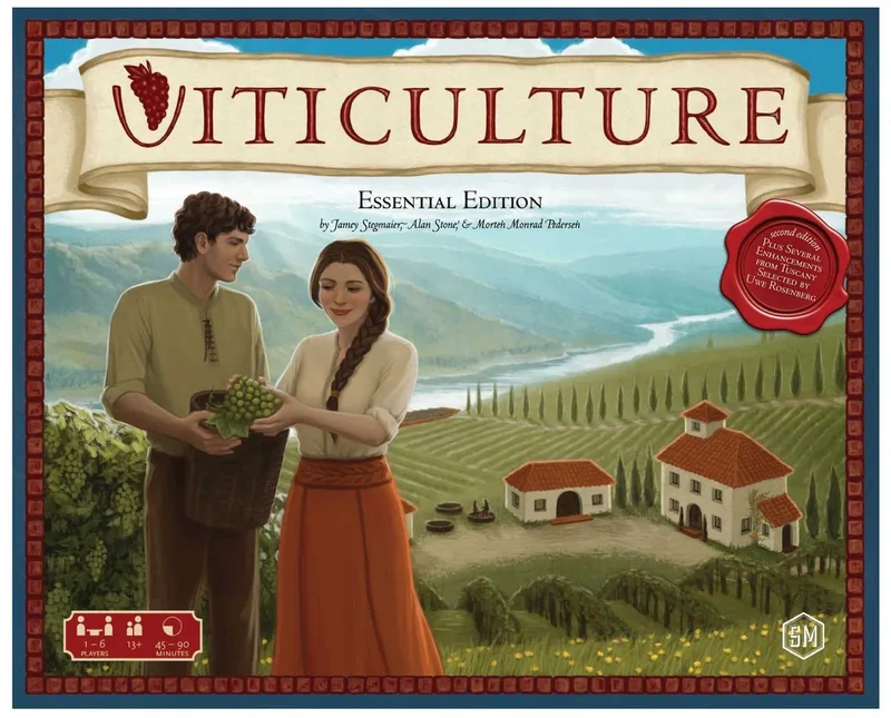 Viticulture Essential Edition - Bordspel från Stonemaier Games – kartong
