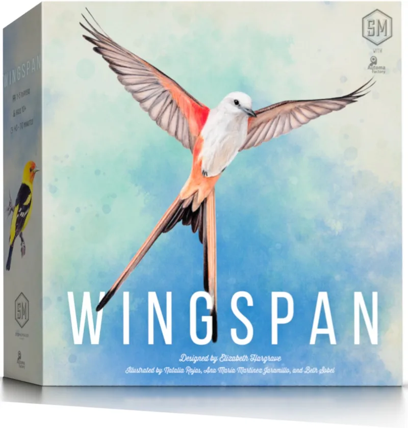Wingspan - Engelstalig Bordspel fra Stonemaier Games – æske