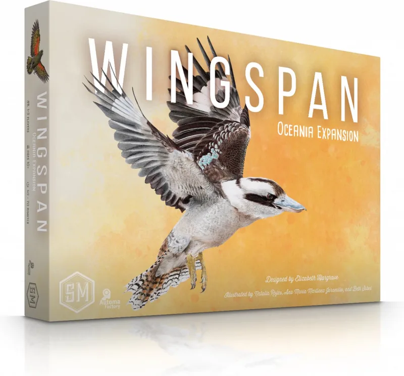 Wingspan Oceanië Uitbreiding - Engelstalig Bordspel fra Stonemaier Games – æske